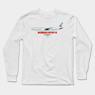 Boeing B787-9 - Air Canada Long Sleeve T-Shirt